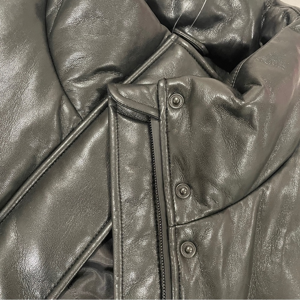ANINE BING Oslo Leather Puffer Size Small - Picture 7 of 11